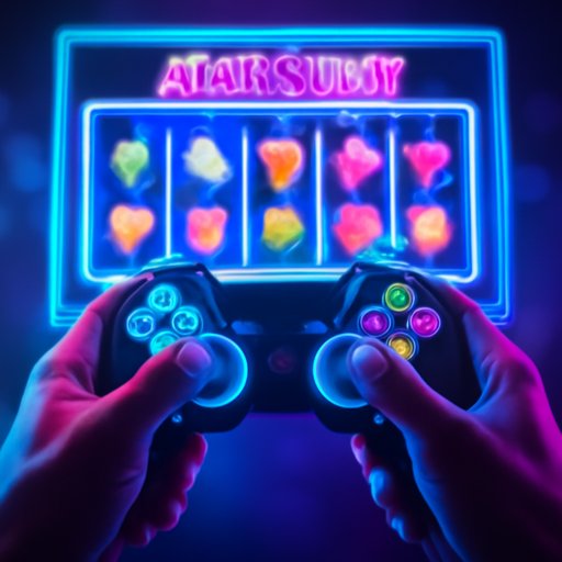 vs789 starburst neon reel burst scene